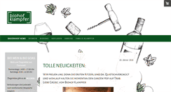 Desktop Screenshot of biohof-klampfer.at