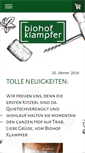 Mobile Screenshot of biohof-klampfer.at